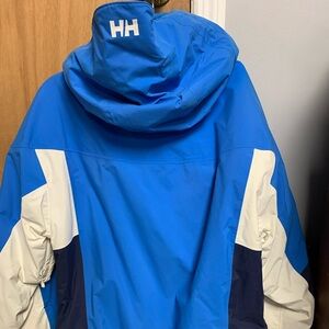 Helly Hansen men’s blue ski jacket